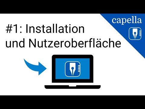 capella-Einstieg 01: Download, Installation, Start, GUI