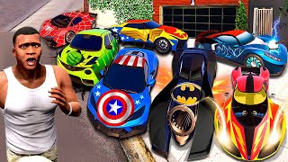 I Stole AVENGERS "STRONGEST CARS" From THE Avengers in GTA5 | GTA5 AVENGERS