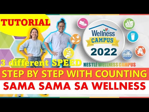 Sama Sama sa Wellness Dance 2022 STEP BY STEP TUTORIAL WITH COUNTING