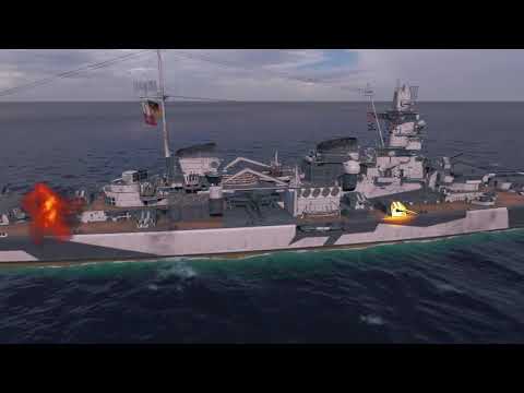 Siegfried, Ägir and Napoli second. accuracy comparison - World of Warships