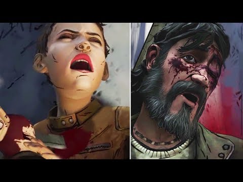 Clem Shoots Kenny vs Let Kenny Kill Jane -All Choices- The Walking Dead