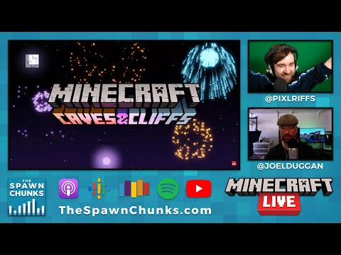 The Caves & Cliffs Update! Minecraft Live 2020 Co-stream & Reactions // The Spawn Chunks Podcast
