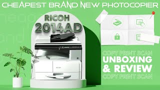 Ricoh MP 2014AD A3 Black & White Multi-Function Laser Printer
