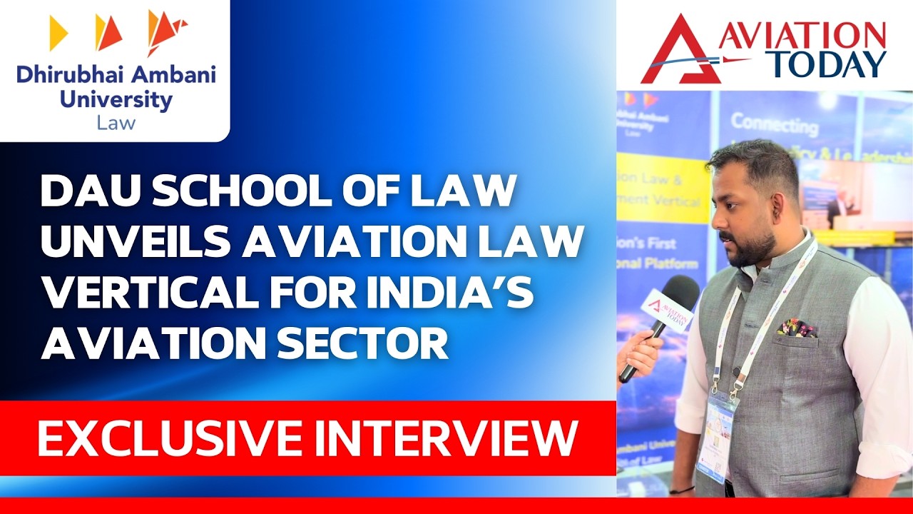 DAU School Of Law Unveils Aviation Law Vertical For India’s Aviation Sector | Wings India 2026