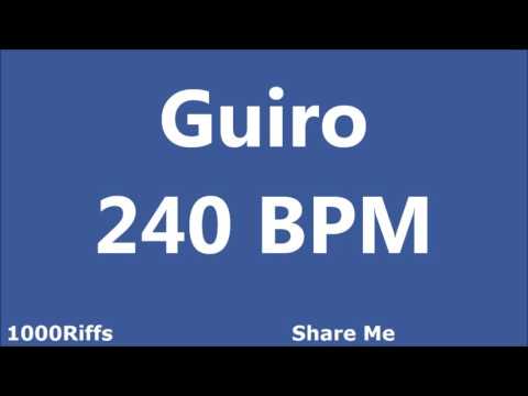 Guiro Metronome : 240 BPM ✓