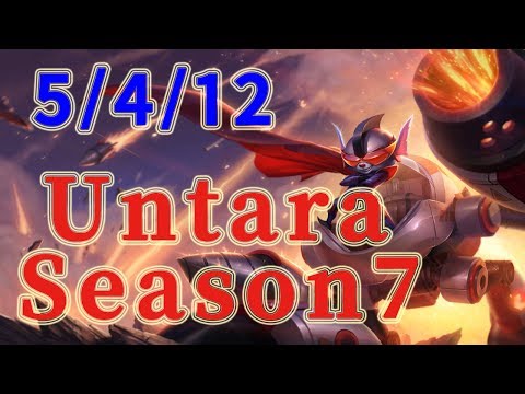 SKT T1 Untara Rumble TOP vs Camille Patch 7.14