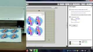 Recorte de imagem impressa com a Silhouette Cameo