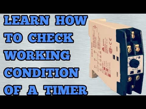 Learn how to check working condition of TIMER in Hindi | wiring of timer | by Electrical Technician Video