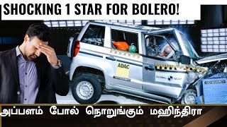 Very Poor💥Mahindra Bolero Neo Receives 1 Star Rating In Global NCAP💥Lowest Mahindra rating Mahindra?
