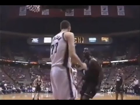 Shawn Kemp Scraps with 7-foot-7 Gheorghe Muresan