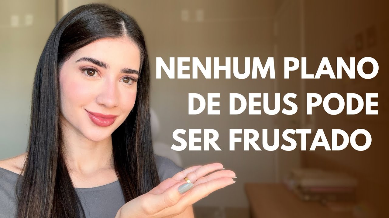 Nenhum plano de Deus pode ser frustrado | Jó 42:2 | Confie no processo | Monique Mabian