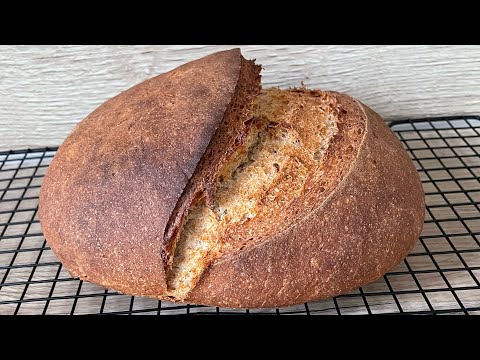 Hausbrot, wie beim Bäcker, mit wenig Hefe! /265