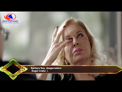 Bárbara Rey, desgarradora  Ángel Cristo: \