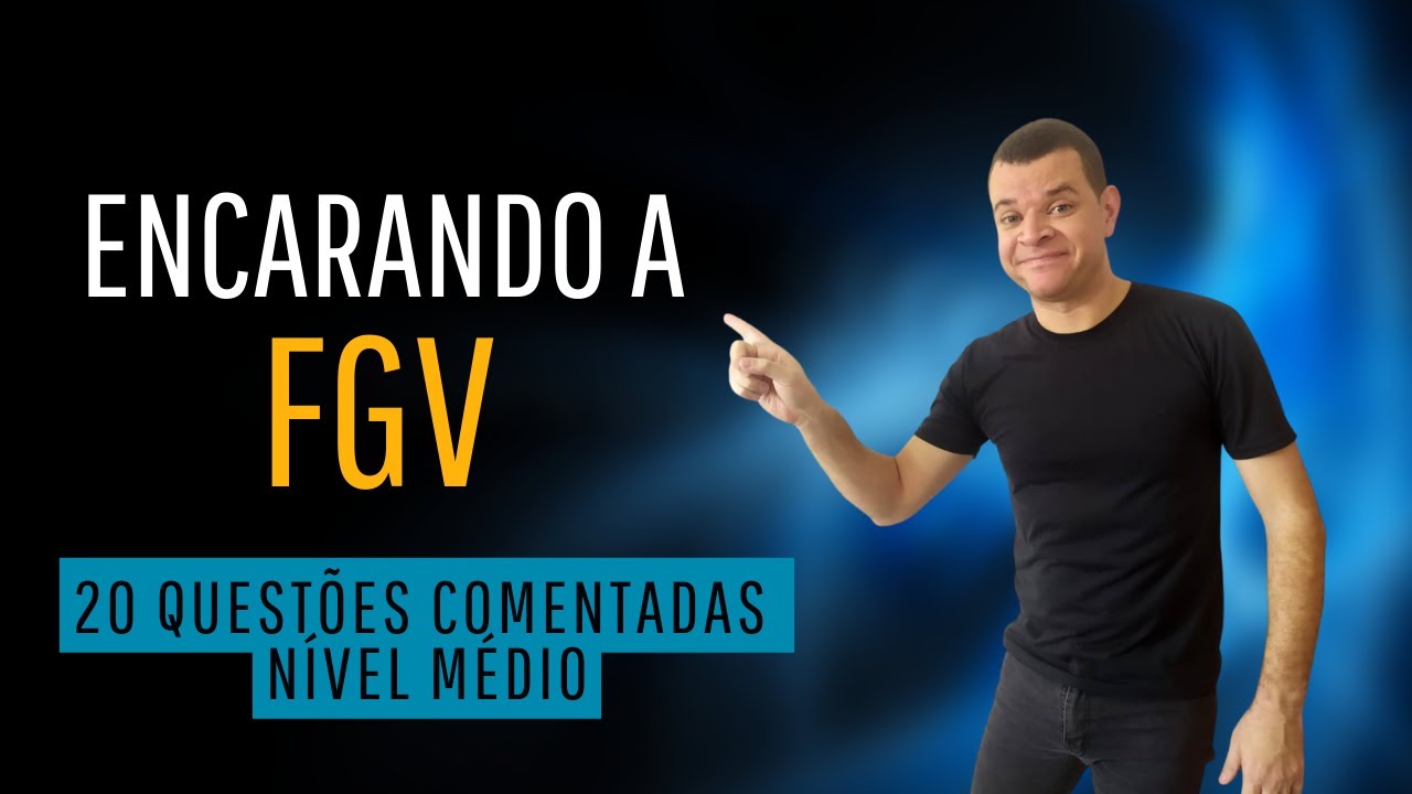 Encarando a FGV - 20 Questões de Informática - Windows + Word  (Nível Médio)