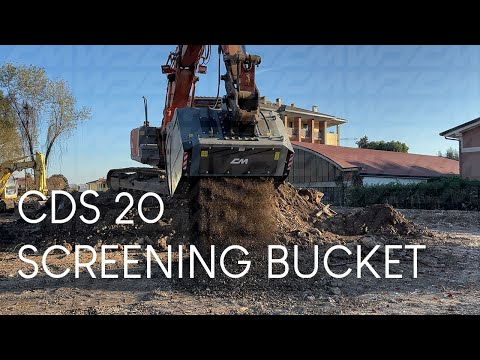 Godet cribleur broyeur à rotors pour pelles 2 à 30 tonnes BTP_5