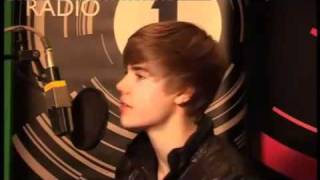 Justin Bieber Chats To Fearne Cotton On BBC Radio 1 Justin Bieber Interview - Fearne Cotton&rlm