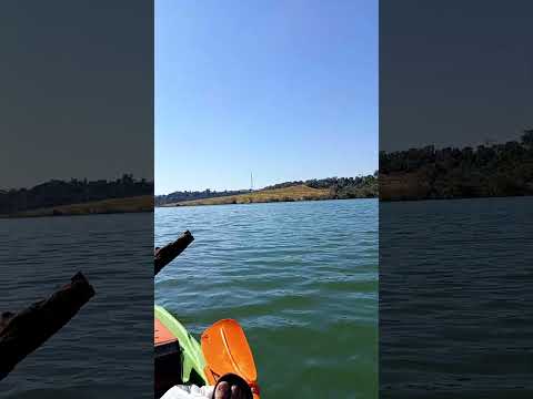 Pescando no Rio Iguaçu próximo à Cidade Capitão Leônidas Marques PR