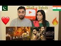 Pakistani reaction to RRR Trailer Hindi & Telugu - NTR, Ram Charan, Ajay , Alia | Desi H&D Reacts