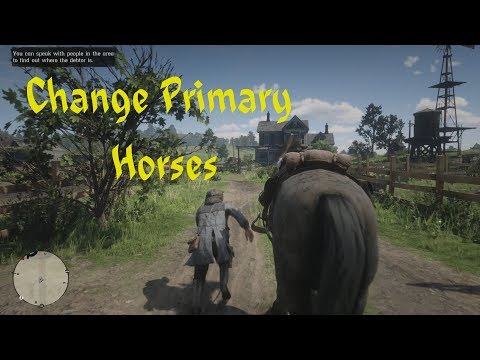 How to Change Primary Horses Red Dead Redemption 2