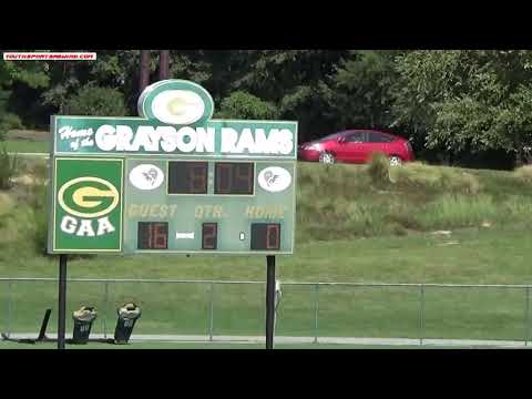 Parkview vs Grayson 08/31/2019 Actual Game