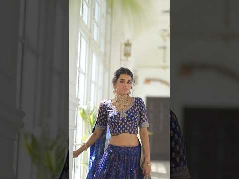 Zeel 7421 Organza Wholesale Lehenga Choli Design – product video thumbnail
