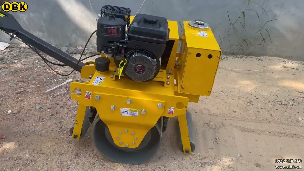 Video Xe lu đẩy tay VR600P - Xe lu đẩy tay VR600P