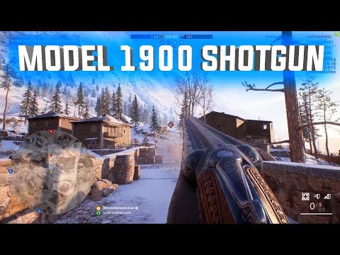 BF1 Model 1900 Shotgun Gameplay | Battlefield 1 In The Name Of The Tsar DLC