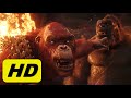 Kong meets Skar King - Full Scene HD - Godzilla x Kong: The New Empire