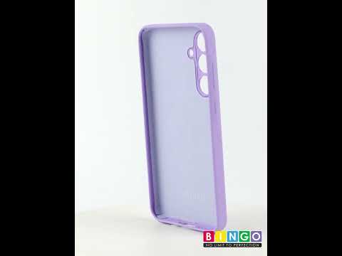 Миниатюра изображения товара Чехол-накладка Bingo Silicone Case для Samsung A25 (фиолетовый)