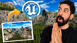 TERRENOS REAIS dentro da Unreal Engine 5 com dois cliques! 🤯