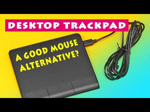 Desktop PC Trackpad: A Good Mouse Alternative? (Peripad-506)