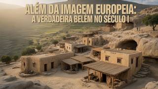 ALÉM DA IMAGEM EUROPEIA: A VERDADEIRA BELÉM NO SÉCULO I - Bethlehem in the 1st Century
