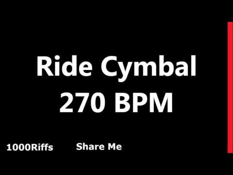 Ride Cymbal Metronome : 270 BPM