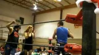 Aftermath after Dean Da Drifta's AIWF:SCW Northwest title win