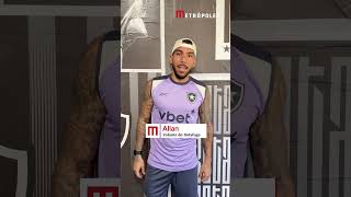 Botafogo x Internacional: Allan, do Fogão, convoca torcida para jogão