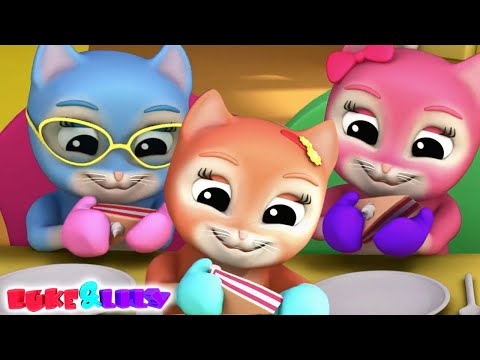 Três Pequenos Gatinhos + Canção de Desenho Animado