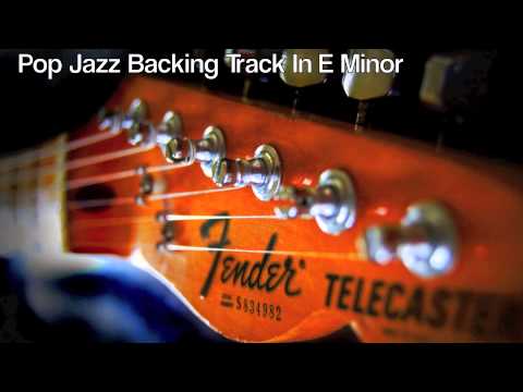 Pop Jazz Backing Track In E Minor