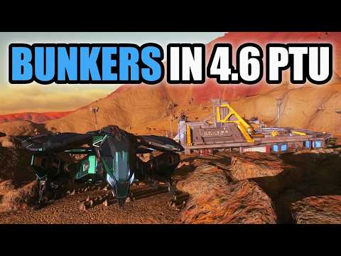 4.6 BUNKER TEST & RARE CLOTHING in Star Citizen 4.6 PTU