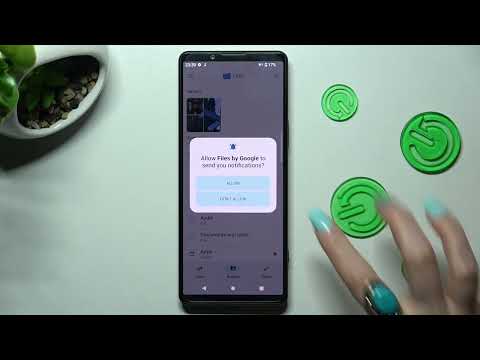 How do Open Downloads in File Manager of SONY XPERIA 5 IV - All Downloaded Files