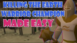 Quick Guide to Killing The Earth Warrior Champion For The Champion Cape in OSRS