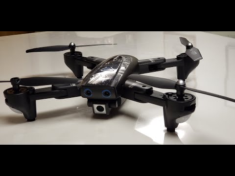 CSJ S167 GPS drone unboxing
