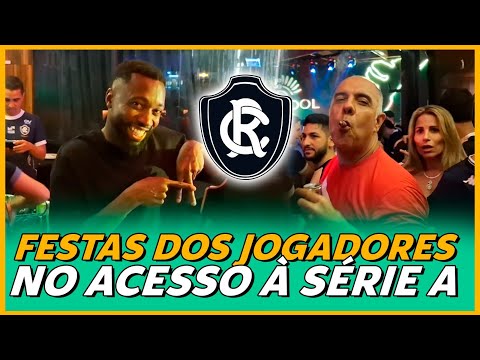 FESTA DOS JOGADORES NO ACESSO DO REMO À SÉRIE A 2026