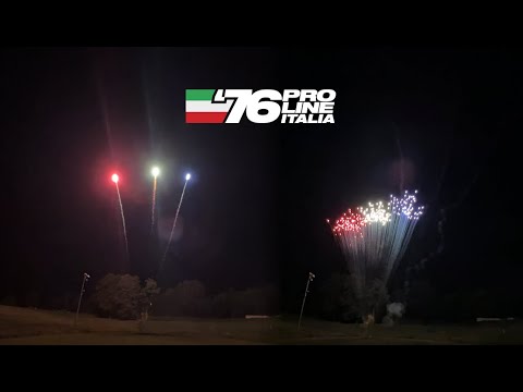 Patriotic Red/White/Blue Comet & Mine Demo - 76 Pro Line ITALIA 30mm No-Debris Sliders