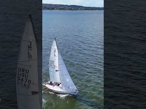 Lago San Roque Carlos Paz #cordoba #carlospaz #velero #deportesacuáticos #lago #sanroque #dji #drone