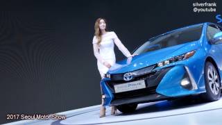 Seoul Motor show 2017 서울모터쇼  TOYOTA  PRIUS  모델 김민선