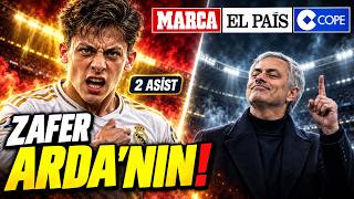 ARDA GÜLER'İN ZAFERİNİ MOURINHO'YA YAZDILAR! İspanyol Radyosundan SERT CEVAP