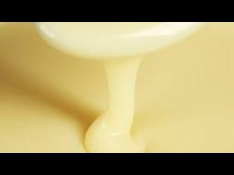 homemade condensed milk with 3 ingredients - step by step