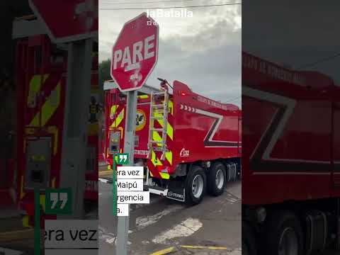 BOMBEROS DE MAIPÚ ENVÍA AYUDA A COQUIMBO TRAS EL SISTEMA FRONTAL