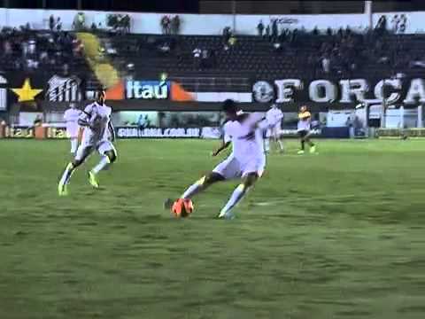 SANTOS FC 2 x 1 Criciúma pela 23ª rodada Brasileirão 2013