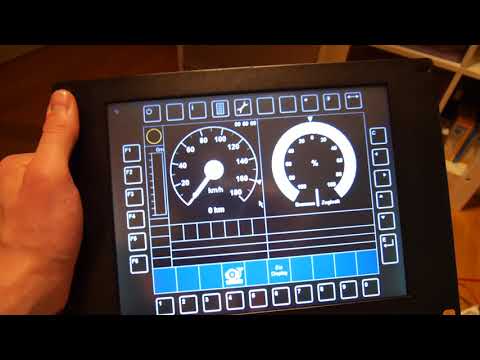 Fahrpult Umbau #2 Die Displays